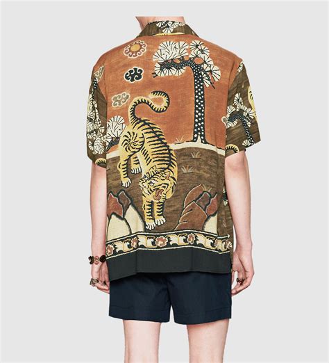 short sleeve gucci shirt